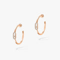 Messika Creoles Move Uno PM Cubic Zirconia Earrings