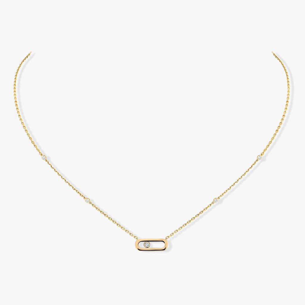 Messika Move Uno Cubic Zirconia Necklace