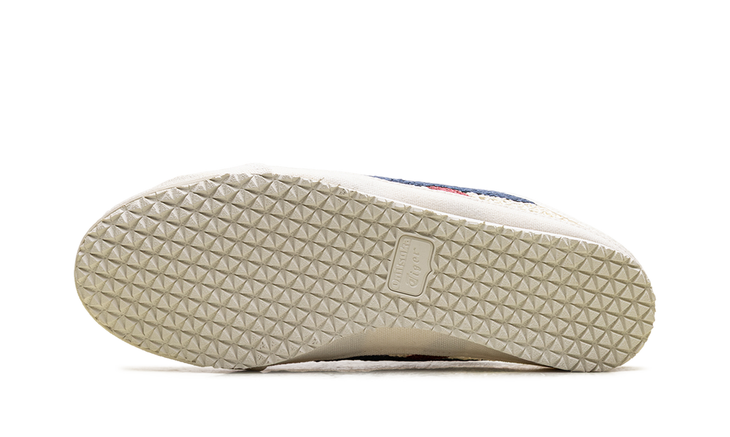 Onitsuka Tiger Mexico 66 Sabot Mules - Cream Mako Blue Red