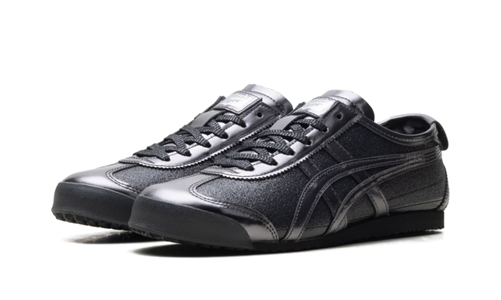Onitsuka Tiger Mexico 66 Glitter Pack Sneakers - Black Gunmetal