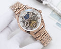 Patek Philippe Rose Gold White Bracelet Watch — hero