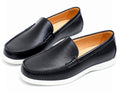 Dior Black Textured Leather Slip-On Loafers — hero