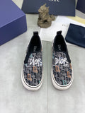 微商相册测试鞋子-Dior Graphic Canvas Slip-On Sneakers — hero