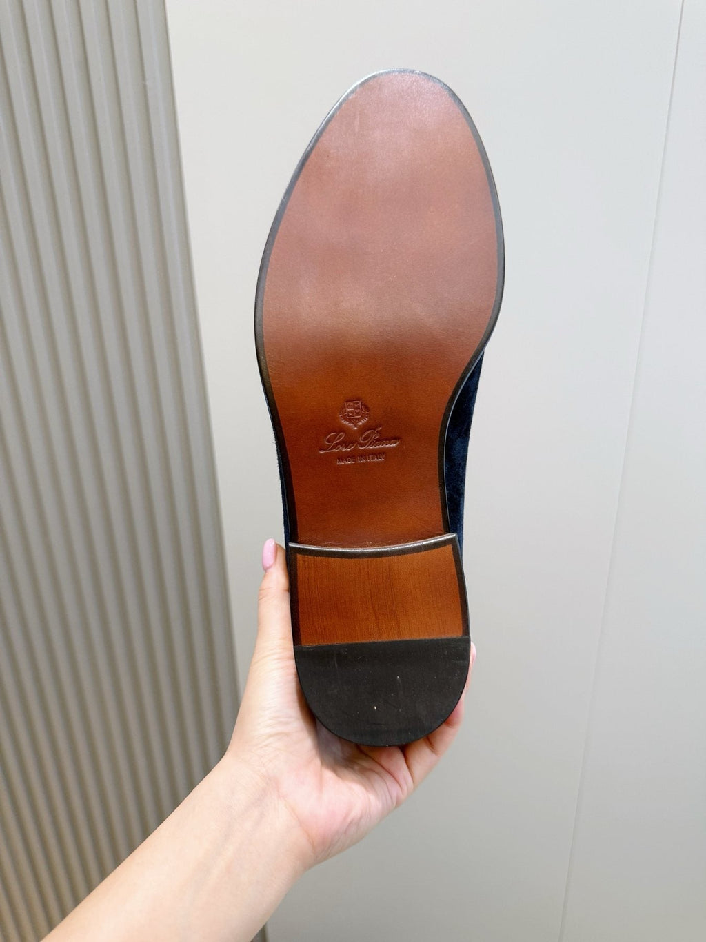 Loro Piana Suede Tassel Loafers — back