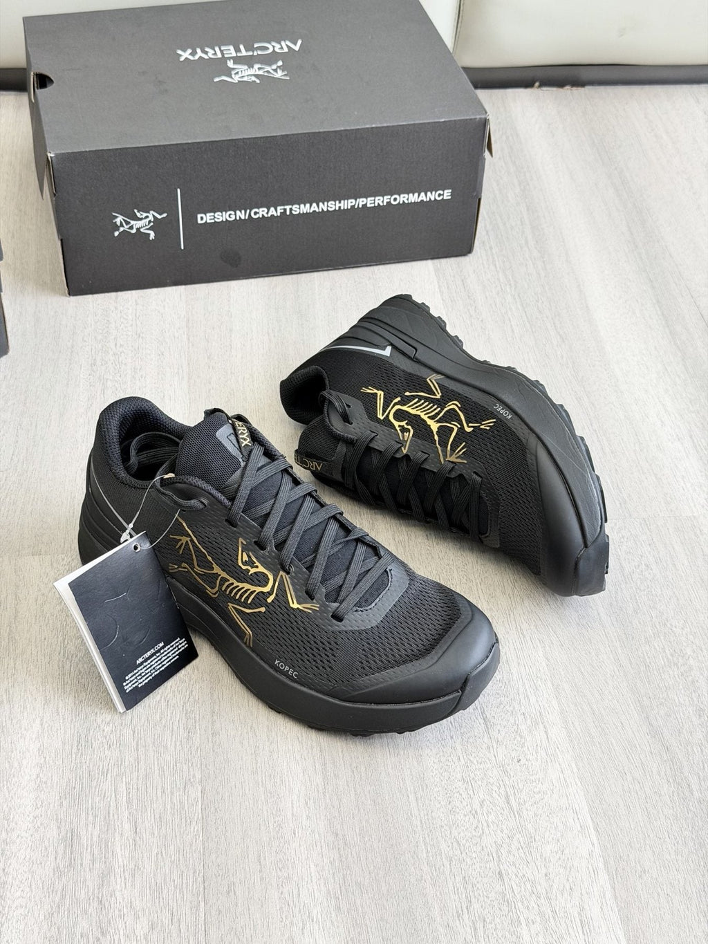 Arc'teryx Low-Cut Hiking Shoes — side