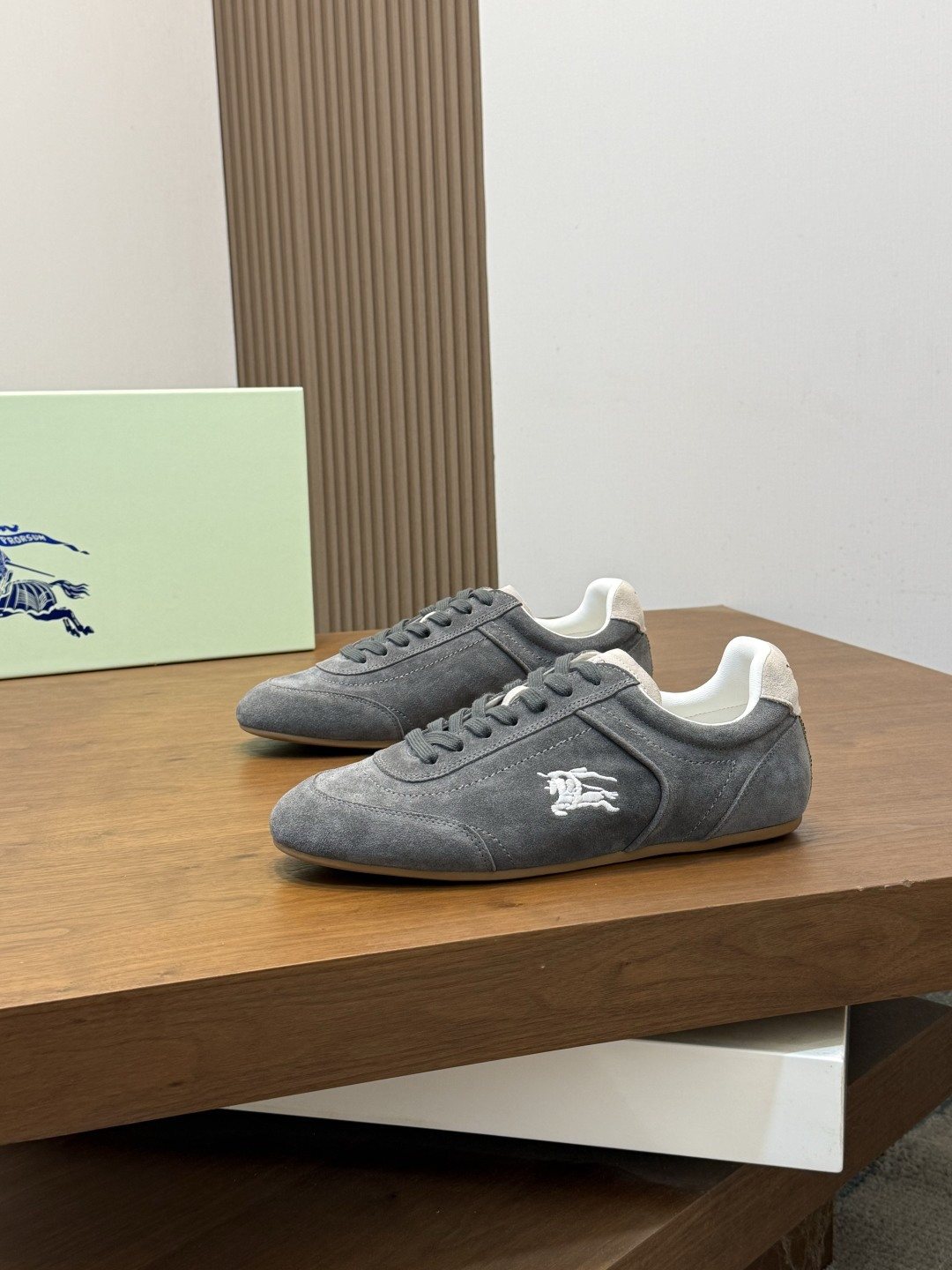 Burberry Low-Top Lace-Up Sneakers — front