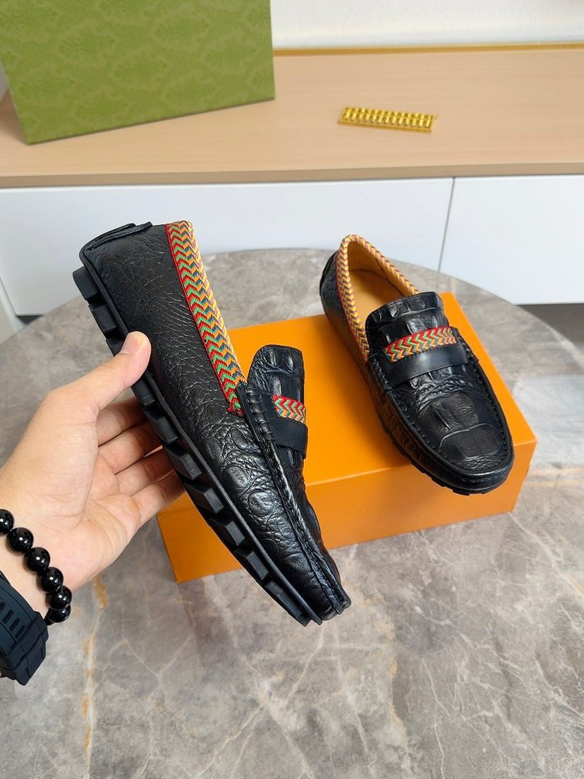 Men's Moc-Toe Slip-On Loafers — hero