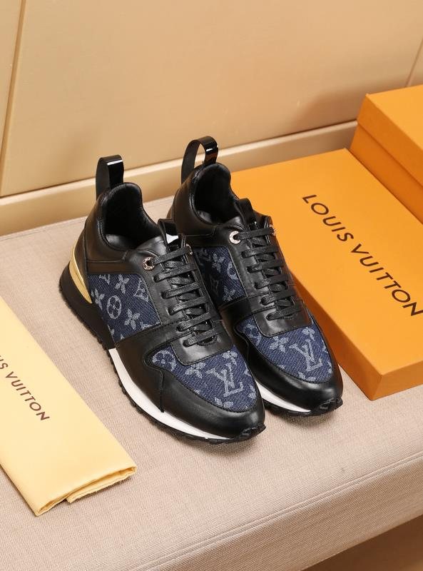 Louis Vuitton Monogram Panel Sneakers — front