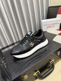 Dolce & Gabbana Metallic DG Logo Low-Top Sneakers — hero