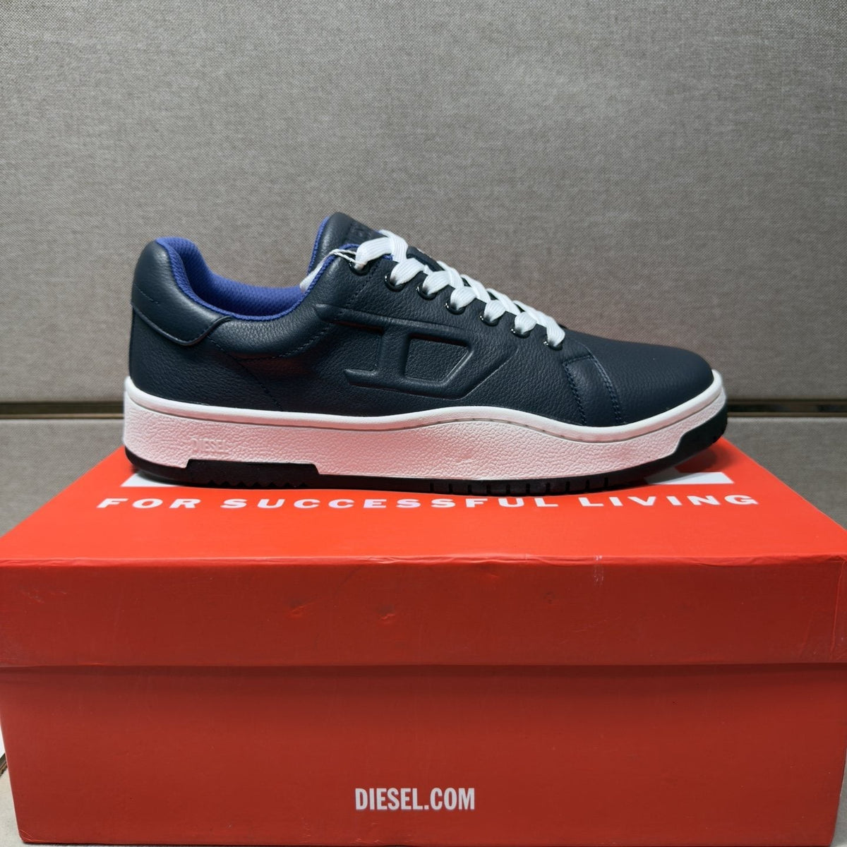 DIESEL Paneled Low-Top Sneakers — side