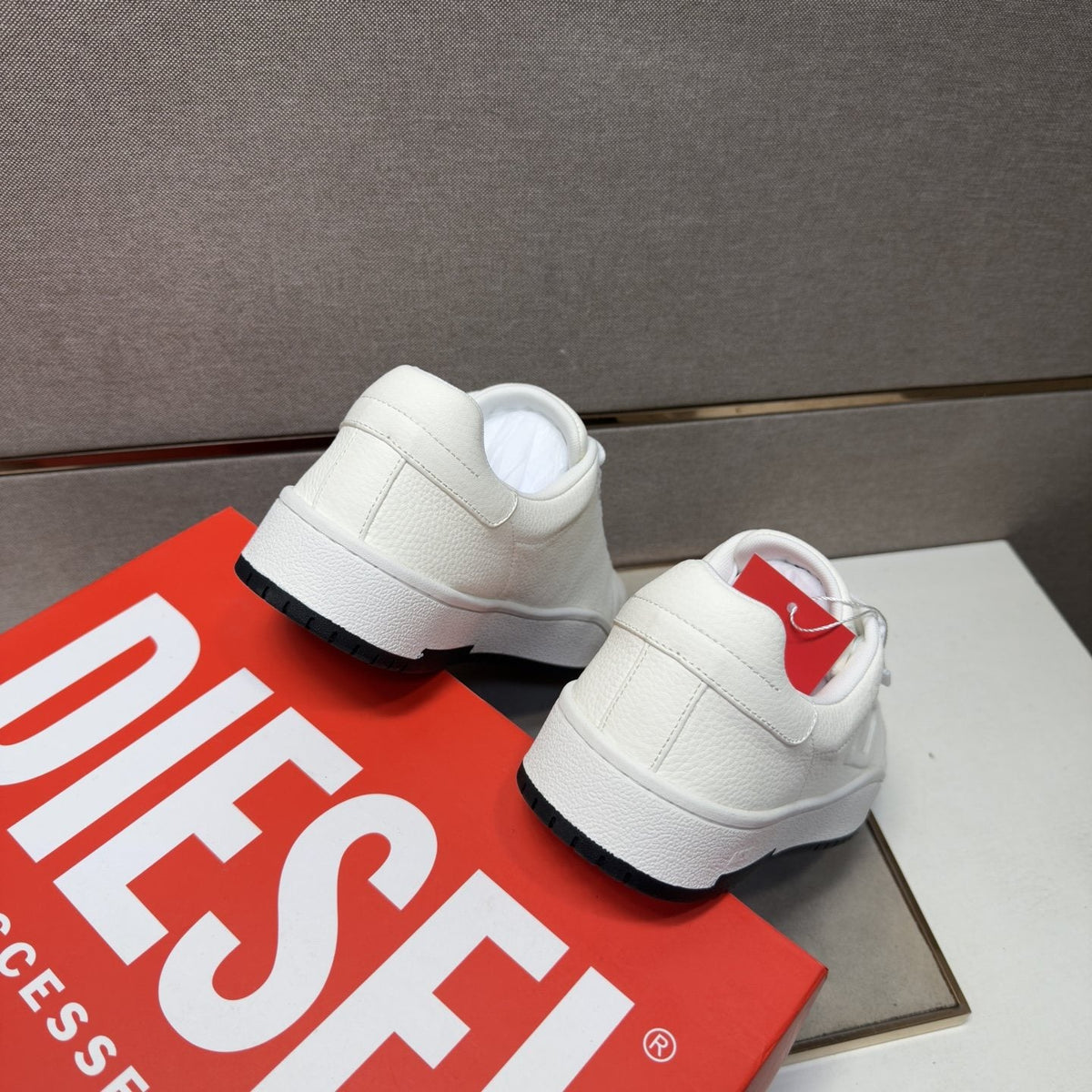 DIESEL Paneled Low-Top Sneakers — back