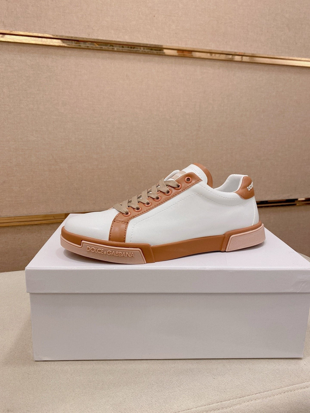 Dolce & Gabbana Low-Top Lace-Up Sneakers — hero