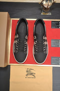 Burberry Black Check Sneakers — hero
