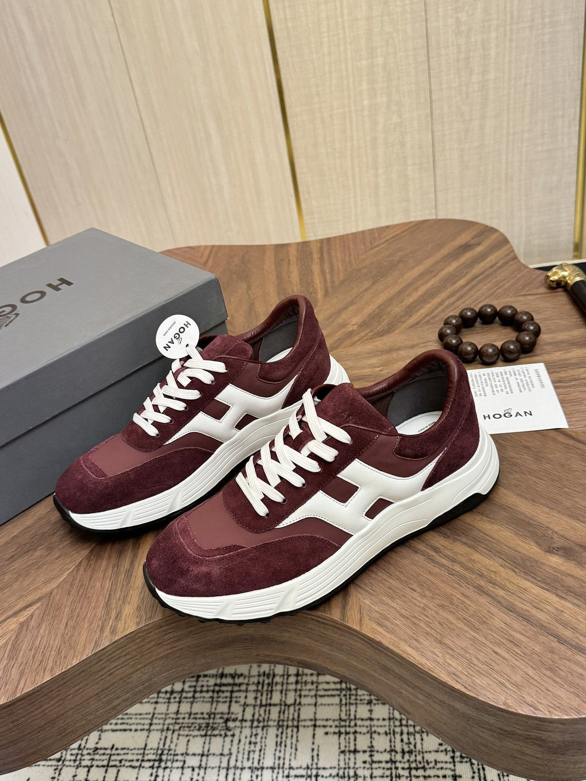 HOGAN H-Stripe Platform Sneakers — hero