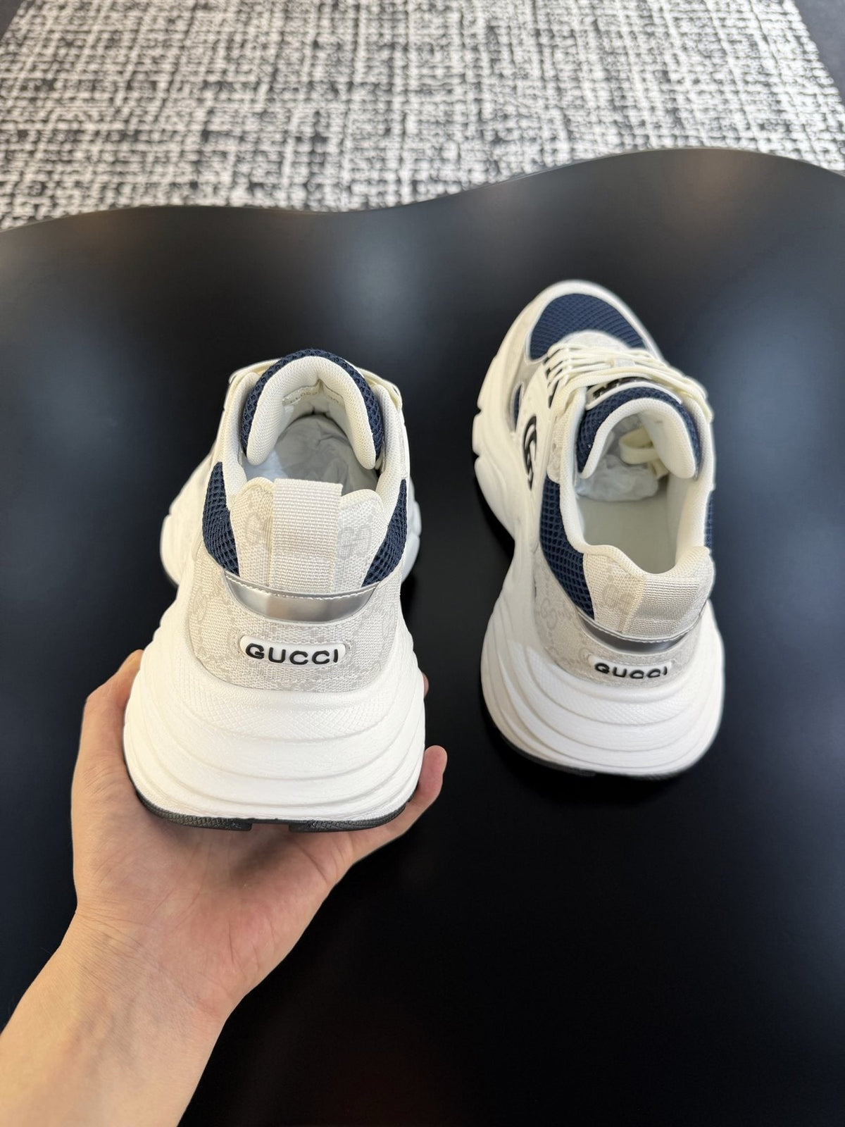 Gucci GG Logo Low-Top Sneakers — front