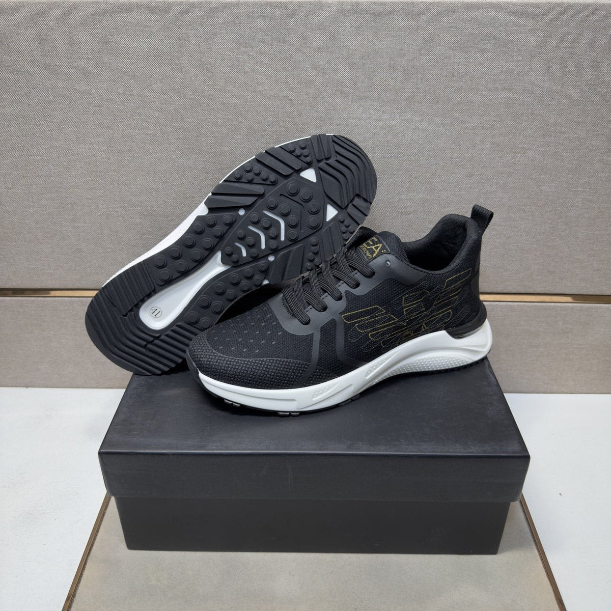 Emporio Armani Men’s Low-Top Sneakers — back