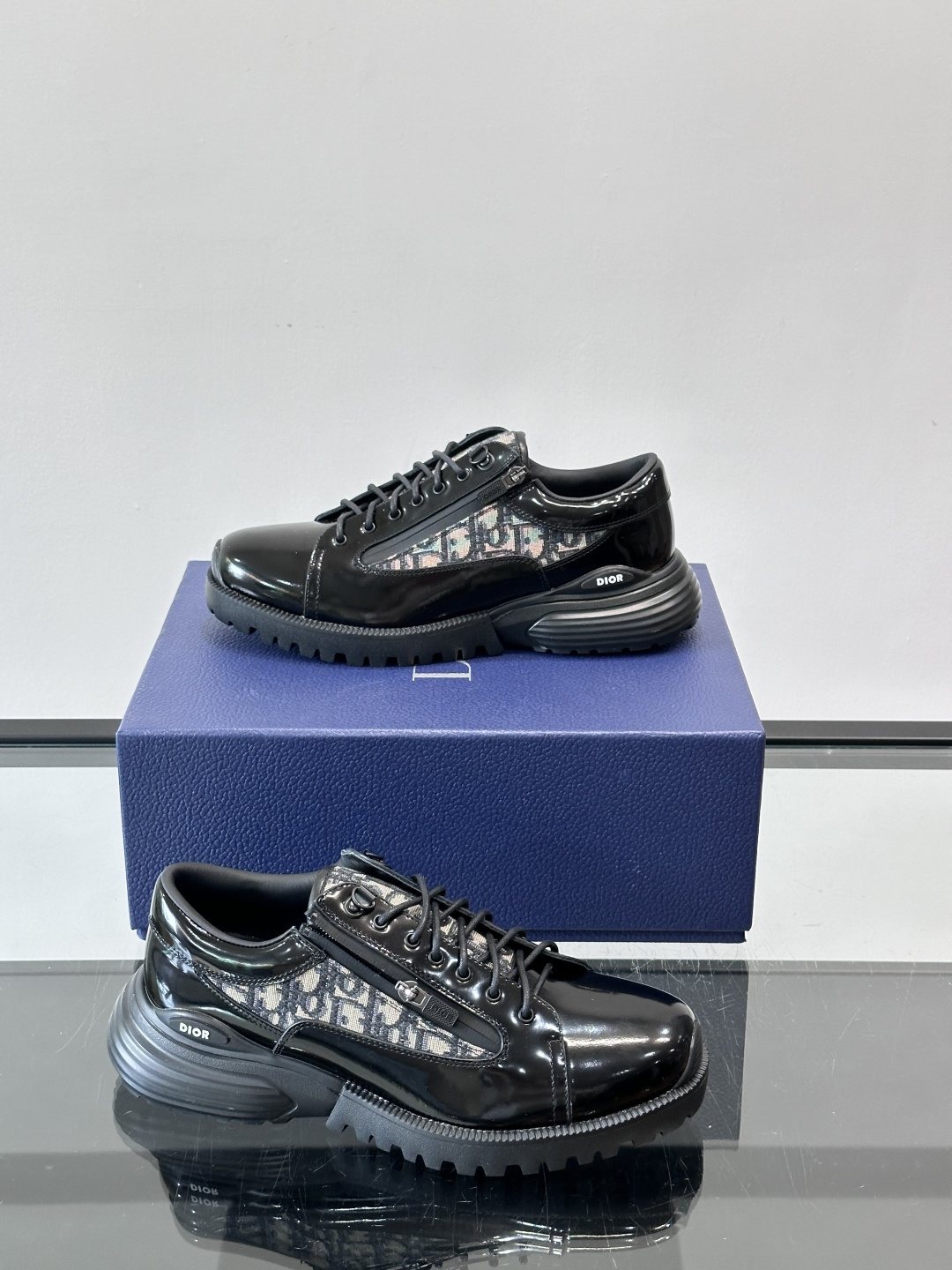 Dior Combat Derby Shoes — side