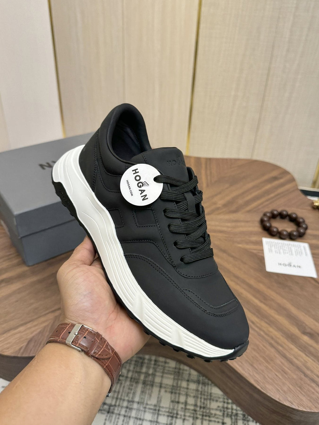 Hogan Black Low-Top Sneakers — model