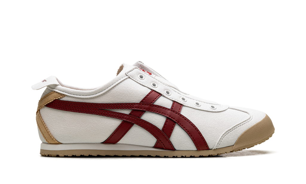 Onitsuka Tiger Mexico 66 Slip-On Sneakers - Off-White Beet Juice